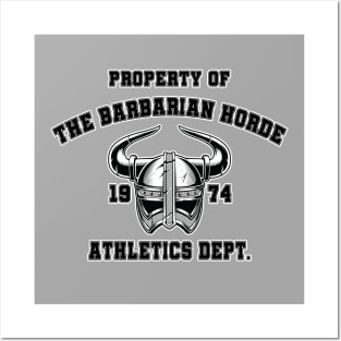 Barbarian Athletics Dept. Posters and Art